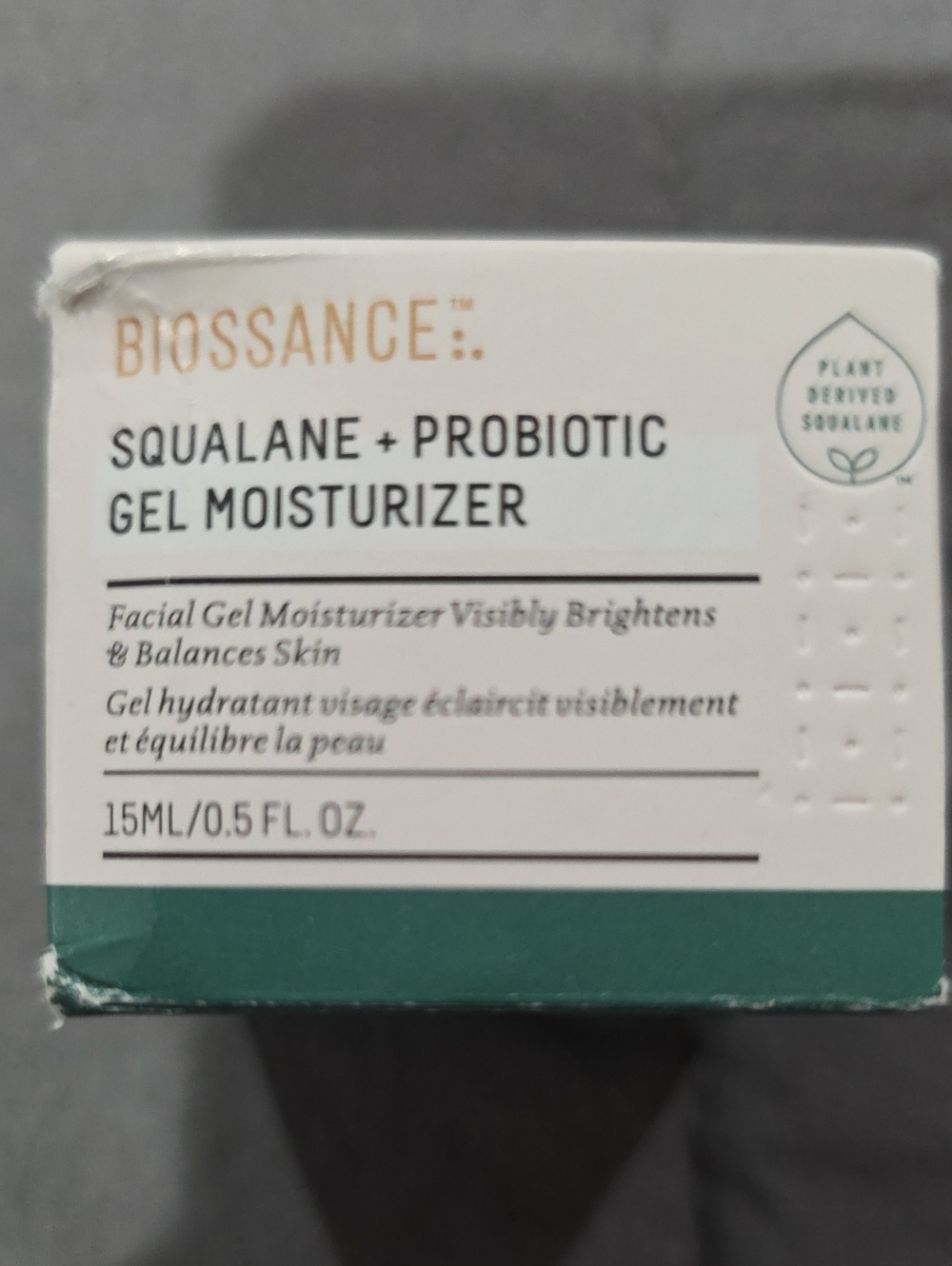 Biossance Squalane + Probiotic Gel Moisturizer —